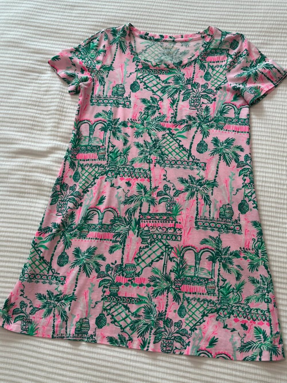Lilly Pulitzer Cody T-shirt Dress Mandeville XS